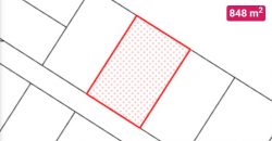 ALLE, s.r.o.: Pozemok na predaj 848 m2 v Necpaloch pri Martine