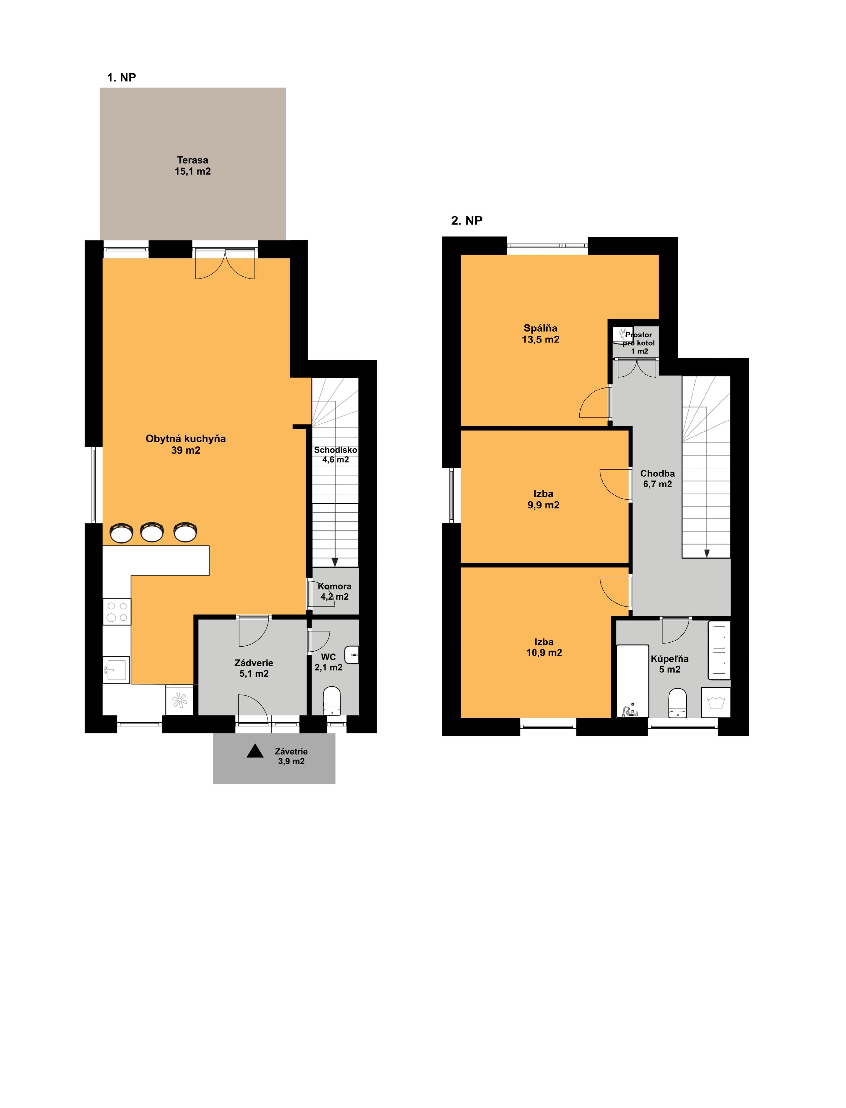 ALLE, s.r.o.: Novostavba 4 izbového rodinného domu v Malackách
